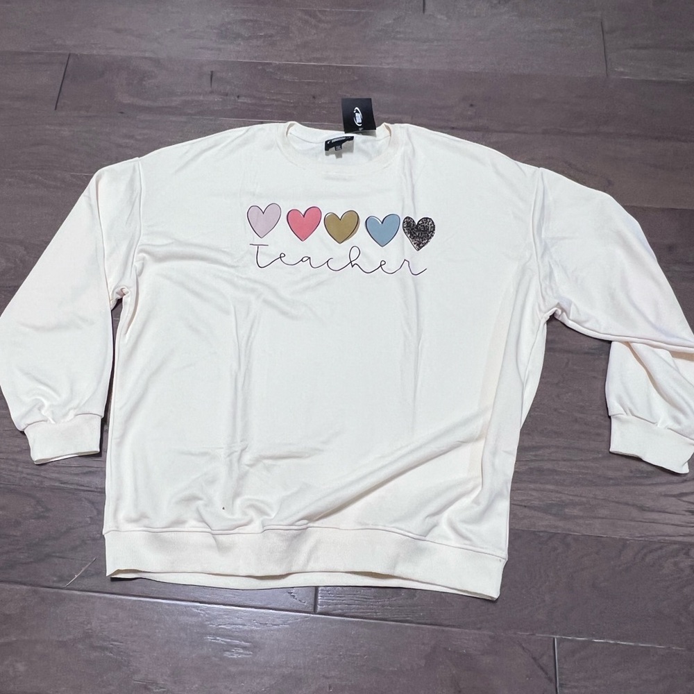 NWT Teacher Sweatshirt